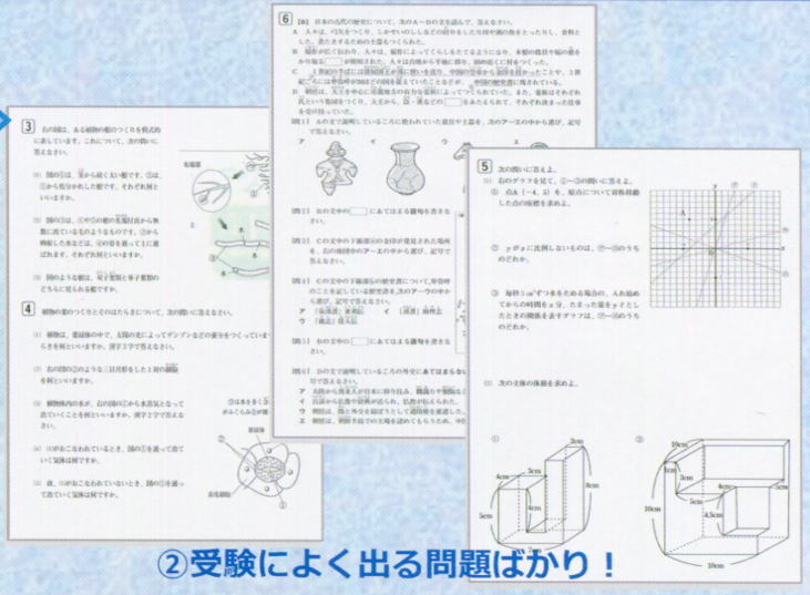 小学生・中学生 学力診断 「学力判定テスト」 受験によく出る問題ばかり！